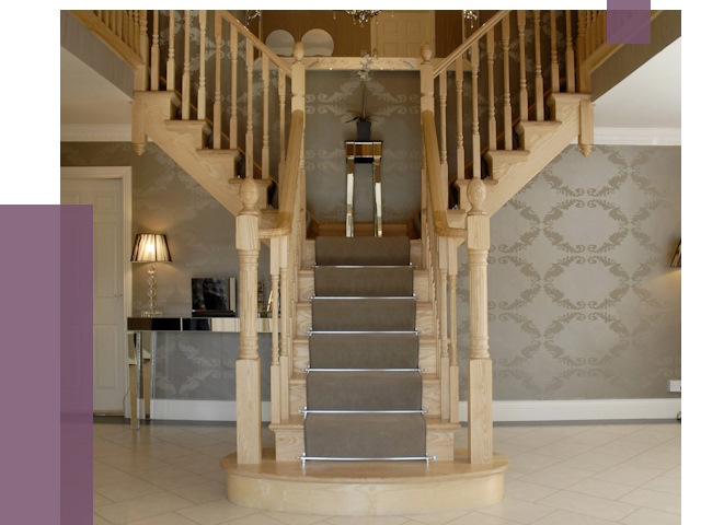 Монтаж деревянных лестниц в Ельце от 7650 руб. 