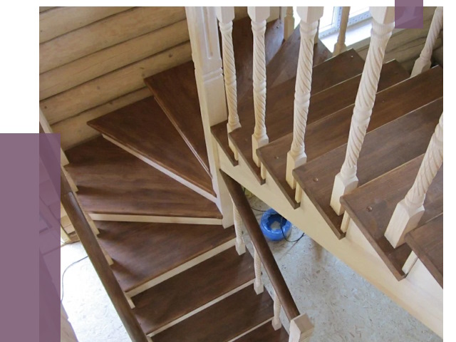 Реставрация деревянных лестниц в Ельце от 4313 руб.