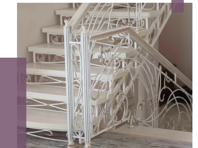 Изготовление кованых лестниц на заказ в Ельце от 87278 руб. | ПРОЛЁТ-Елц