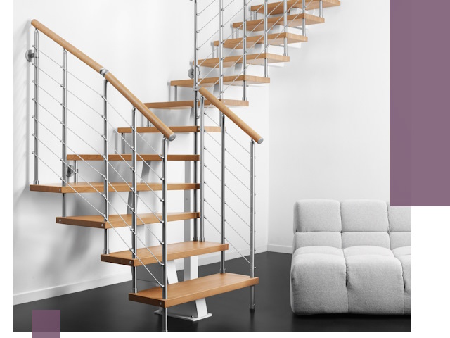 Модульные лестницы под ключ в Ельце — монтаж и изготовление