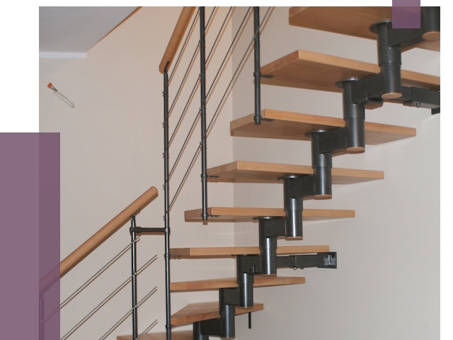 Изготовление модульных лестниц в Ельце от 11552 руб. 