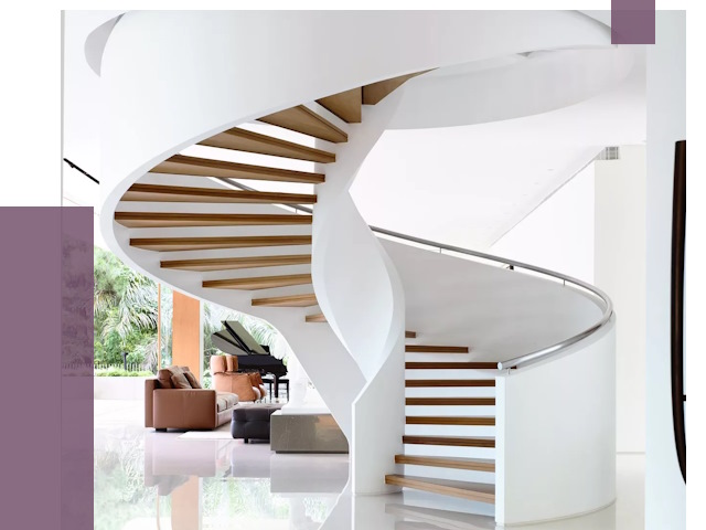 Винтовые лестницы в Ельце под ключ от 48773 руб. | ПРОЛЁТ-Елц