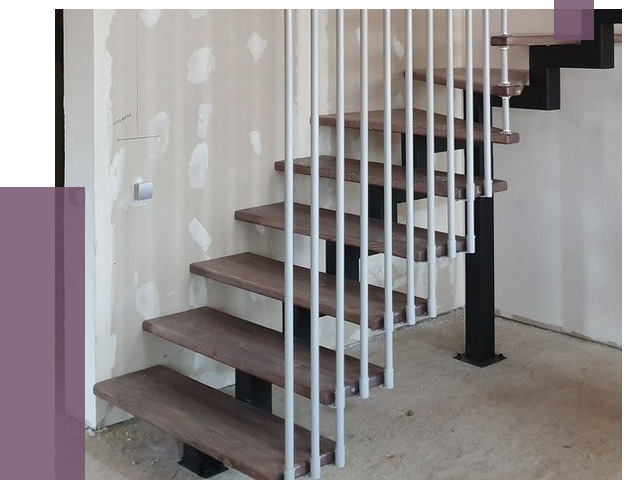 Монтаж лестниц на больцах в Ельце от 8420 руб. — надежно| ПРОЛЁТ-Елц