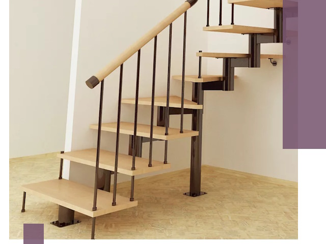 Монтаж лестниц на больцах в Ельце — быстро и надежно