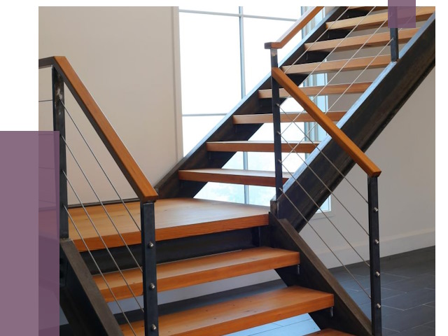 Изготовление лестниц на металлокаркасе в Ельце от 18996 руб. | ПРОЛЁТ-Елц