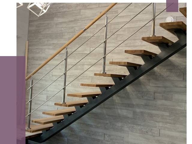 Изготовление лестниц на монокосоуре в Ельце от 76497 руб. 