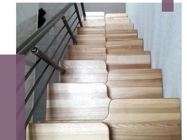 Лестницы гусиный шаг в Ельце от 13092 руб. под ключ | ПРОЛЁТ-Елц