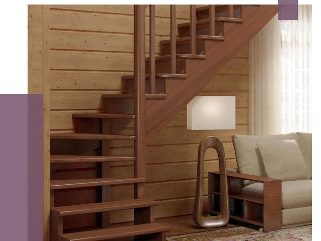 Лестницы эконом класса в Ельце от 18328 руб. бюджетные решения