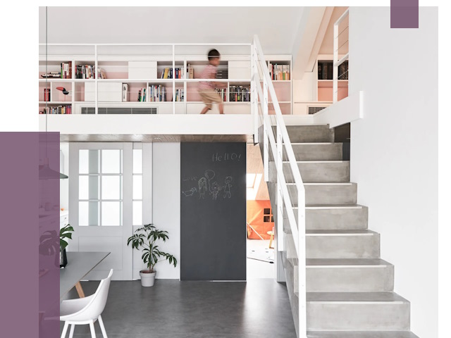 Лестницы для двухуровневой квартиры в Ельце от 177123 руб. | ПРОЛЁТ-Елц