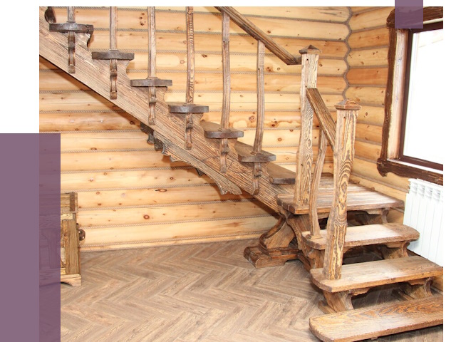 Лестницы в баню в Ельце от 19201 руб. — изготовление | ПРОЛЁТ-Елц