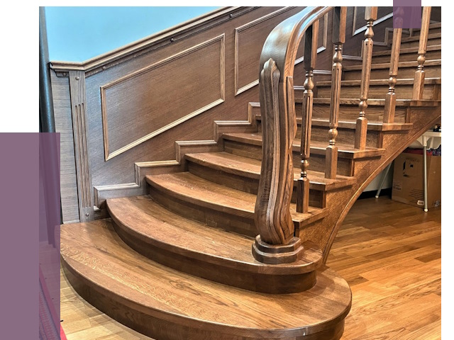 Дубовые лестницы под ключ в Ельце от 177123 руб. — ПРОЛЁТ-Елц