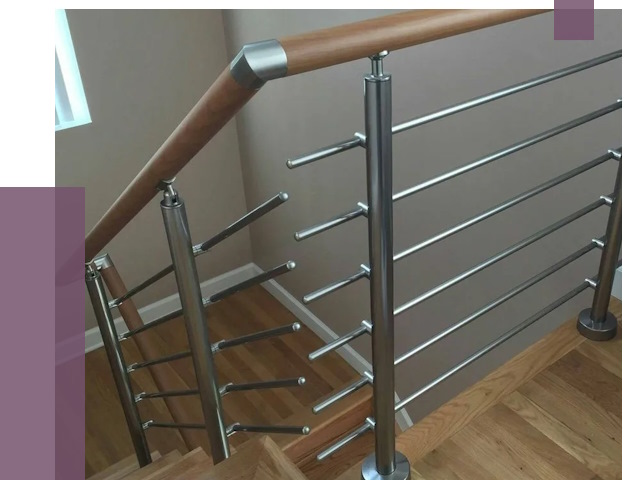 Изготовление перил в Ельце от 4621 руб. — перила на заказ | ПРОЛЁТ-Елц