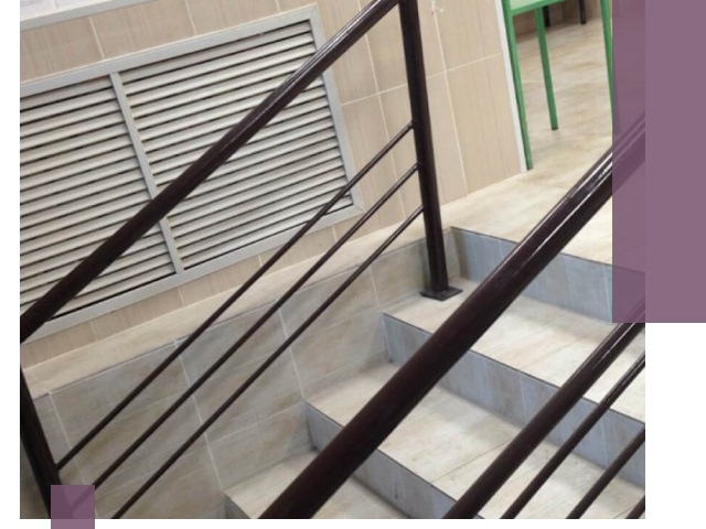 Изготовление перил из металла под ключ в Ельце