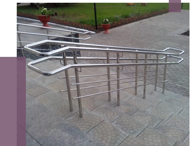 Перила для инвалидов в Ельце от 7619 руб. под ключ | ПРОЛЁТ-Елц