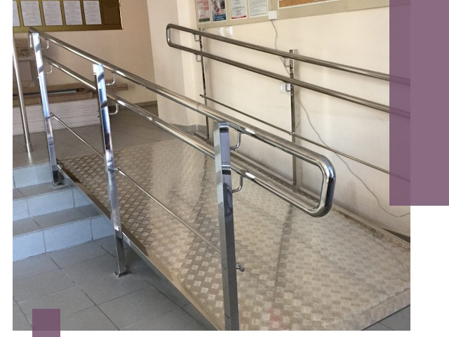 Перила для инвалидов в Ельце — надежные поручни и ограждения