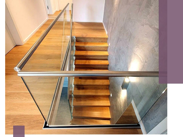 Перила для лестницы в доме — изготовление и монтаж в Ельце