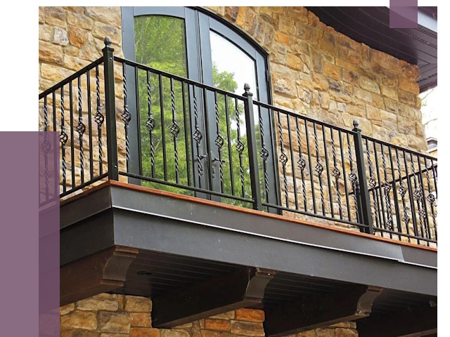 Балконные ограждения в Ельце от 8060 руб. — купить | ПРОЛЁТ-Елц
