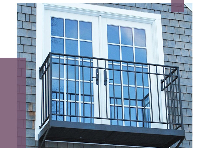 Французские балконы в Ельце от 7444 руб. за м2 