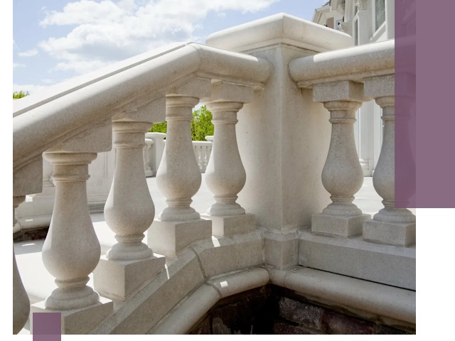 Балюстрады из металла и камня под ключ в Ельце