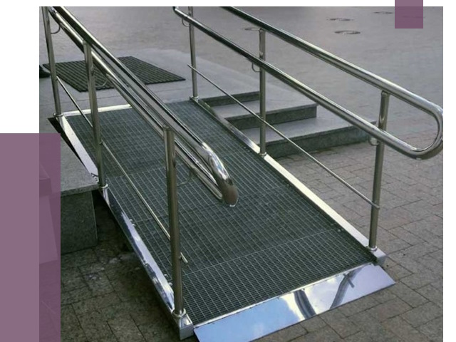 Монтаж пандусов для инвалидов в Ельце от 8646 руб. под ключ | ПРОЛЁТ-Елц