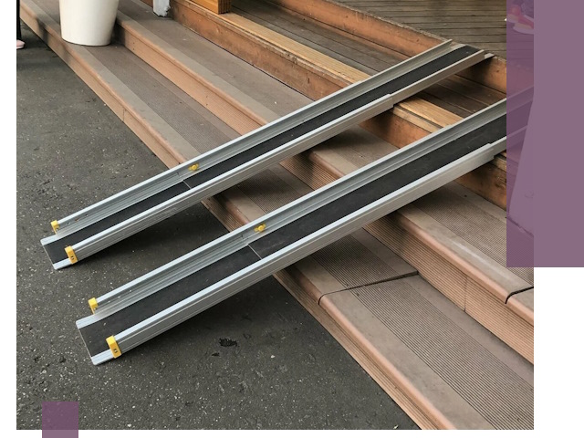 Телескопические пандусы под ключ в Ельце — изготовление и монтаж