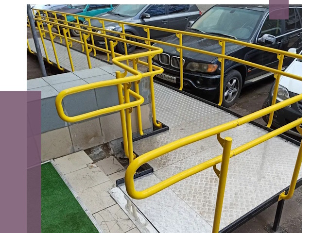 Стационарные пандусы в Ельце от 12322 руб. | ПРОЛЁТ-Елц