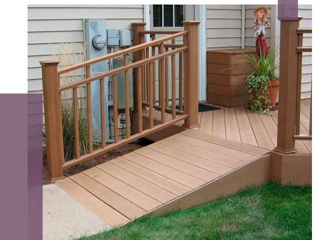 Пандус на крыльцо в Ельце под ключ от 7804 руб. 