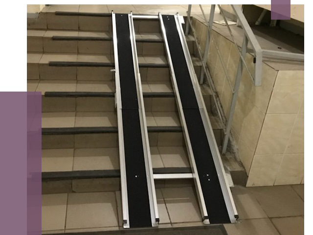 Установка пандуса в подъезд в Ельце от 8009 руб. под ключ | ПРОЛЁТ-Елц