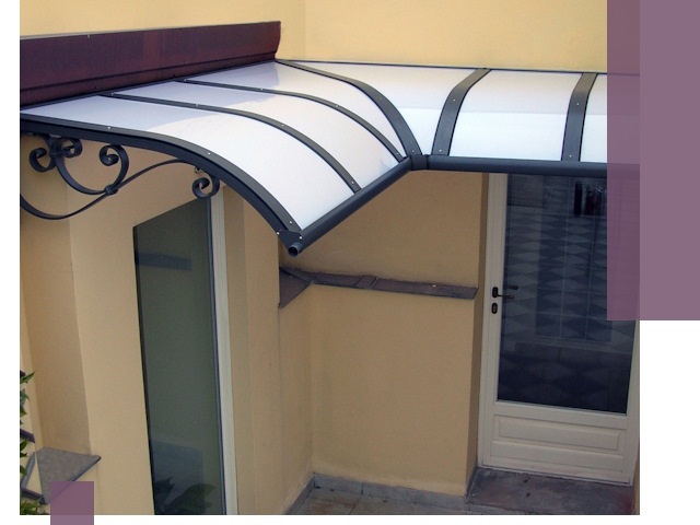 Монтаж козырьков любой сложности в Ельце под ключ