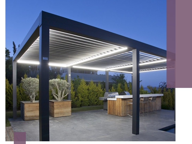 Навесы отдельно стоящие под ключ в Ельце из металла и поликарбоната