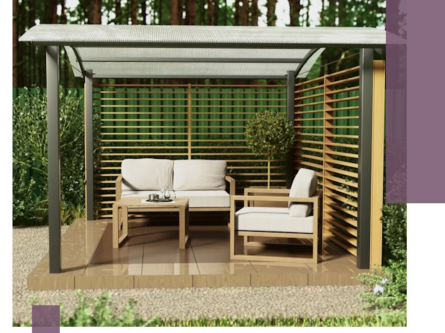 Навесы для дачи в Ельце: изготовление, монтаж и демонтаж