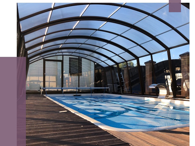 Навесы для бассейна в Ельце от 16840 руб. под ключ | ПРОЛЁТ-Елц