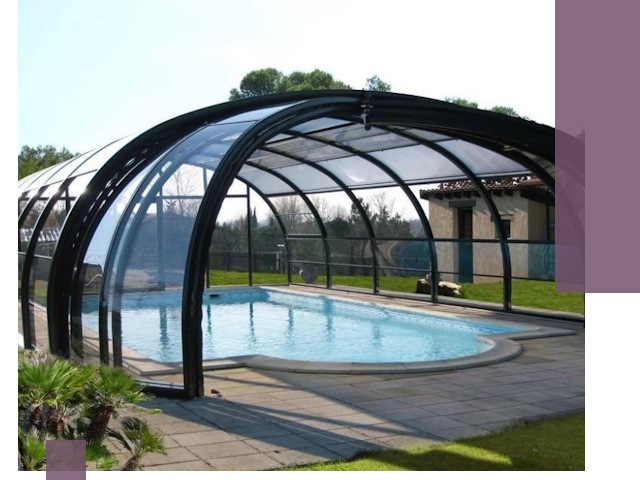 Навесы для бассейна в Ельце: изготовление и монтаж под ключ