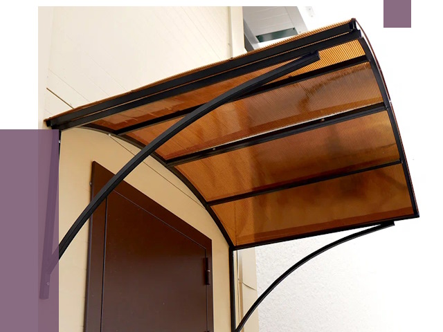 Недорогие козырьки в Ельце от 7619 руб.  | ПРОЛЁТ-Елц