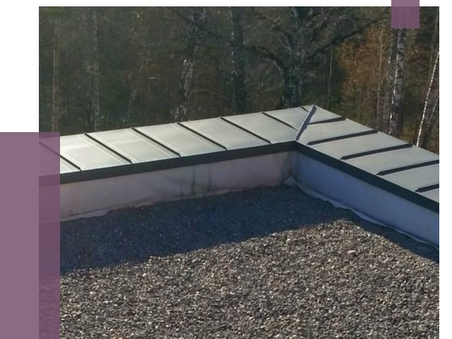 Металлические парапеты в Ельце от 4313 руб. под ключ | ПРОЛЁТ-Елц