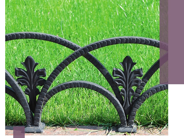 Декоративные металлические бордюры под ключ в Ельце