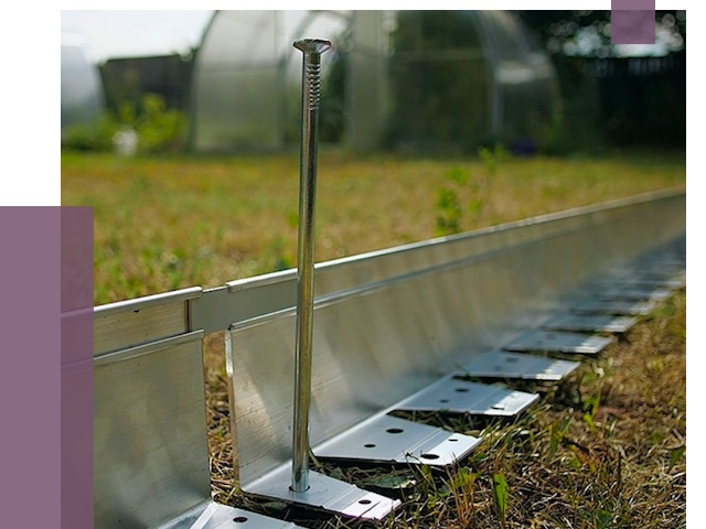 Металлические бордюры для газона в Ельце от 4313 руб. | ПРОЛЁТ-Елц