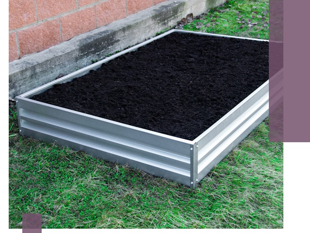 Металлические бордюры для грядок в Ельце: прочность и аккуратность