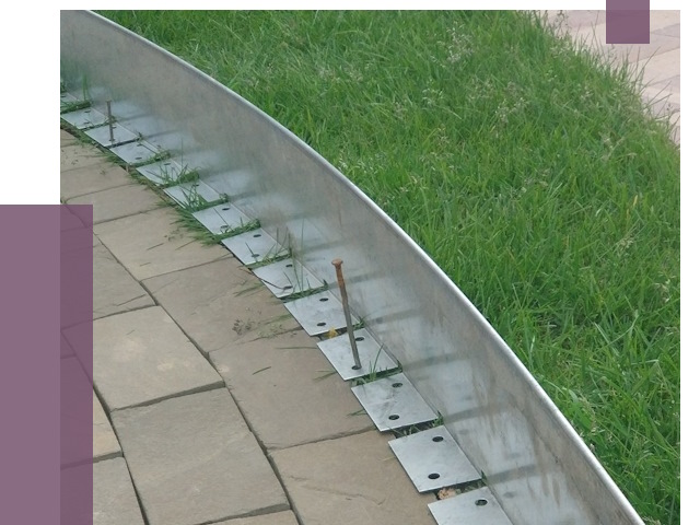 Металлические бордюры для тротуаров в Ельце от 8728 руб.