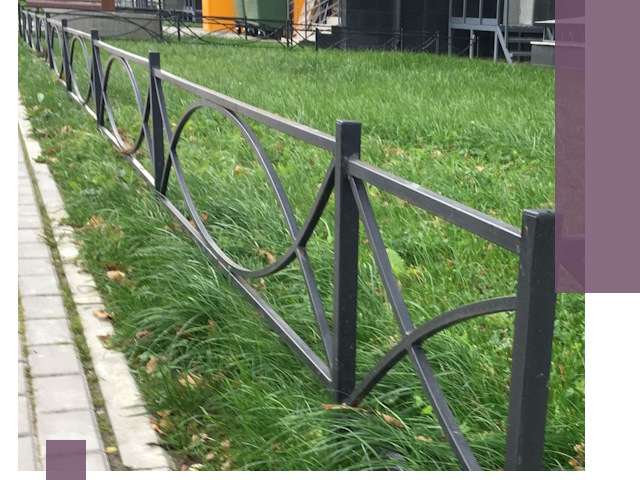 Газонные ограждения из металла в Ельце — монтаж и продажа