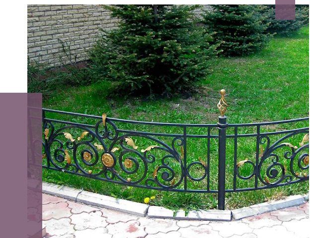 Кованые газонные ограждения в Ельце от 7650 руб. — ПРОЛЁТ-Елц