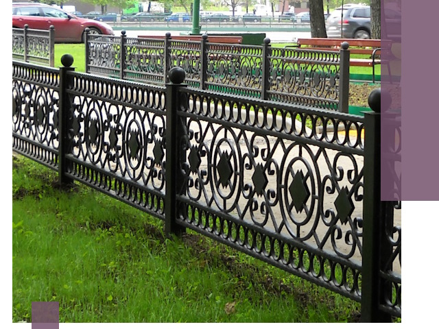 Секционные газонные ограждения под ключ в Ельце