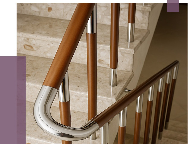 Монтаж поручней в Ельце от 9755 руб. монтаж под ключ | ПРОЛЁТ-Елц