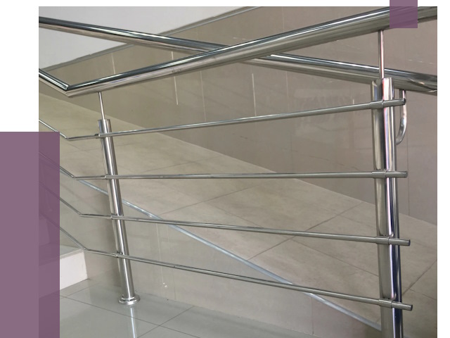 Изготовление поручней из нержавеющей стали в Ельце